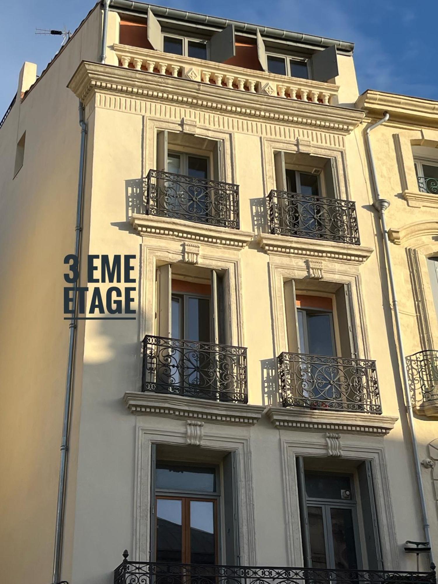 Appartement De Charme Avec Balcon Au Pied Des Commerces Béziers Kültér fotó